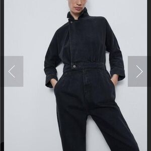 Zara Denim Jumpsuit